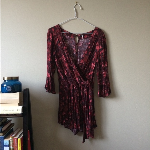 Free People Floral Romper - Picture 3 of 5